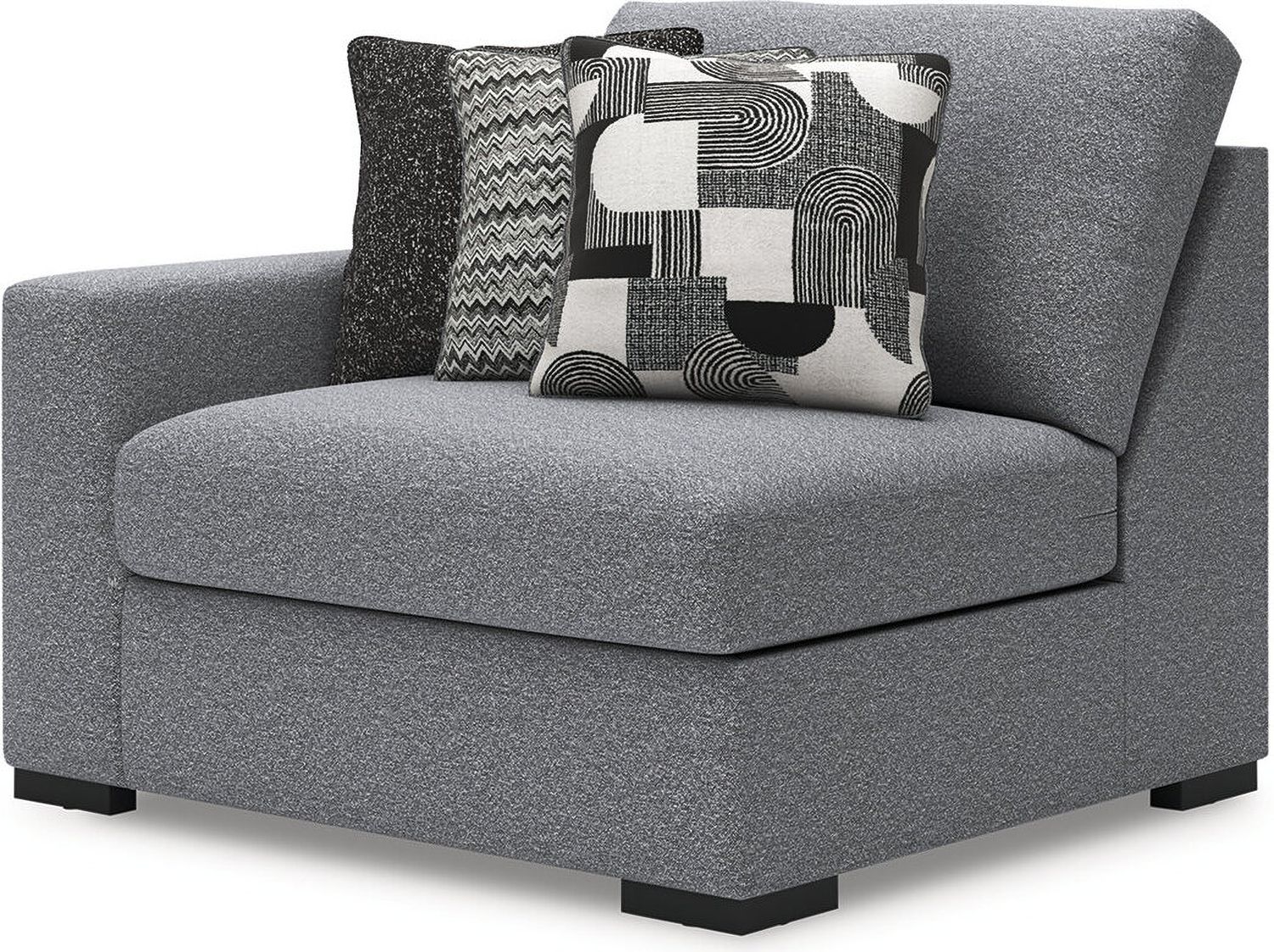 Bealton 3-Piece Sectional with RAF Chaise In Salt and Pepper 61305S3