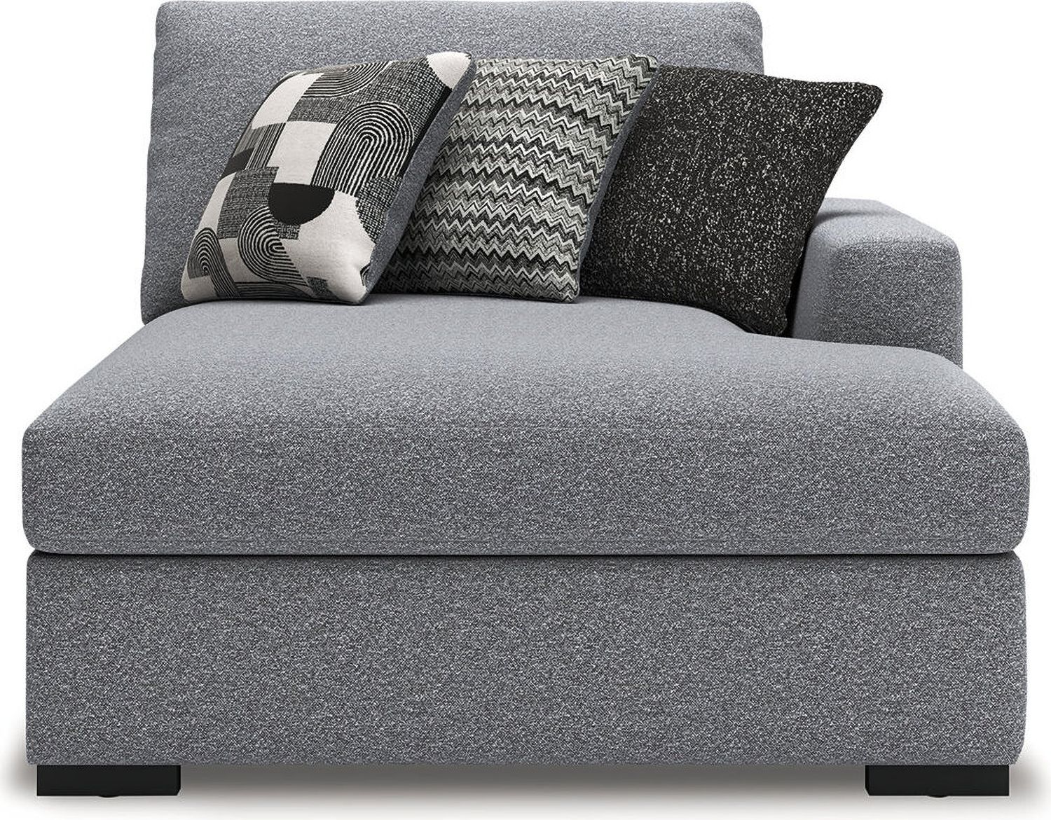 Bealton 3-Piece Sectional with RAF Chaise In Salt and Pepper 61305S3