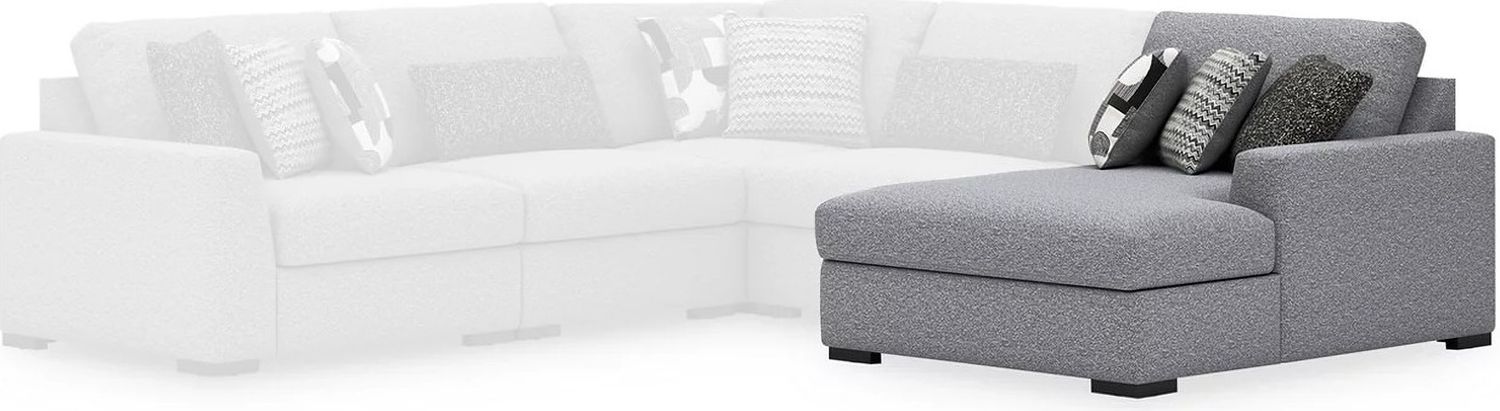 Bealton 3-Piece Sectional with RAF Chaise In Salt and Pepper 61305S3