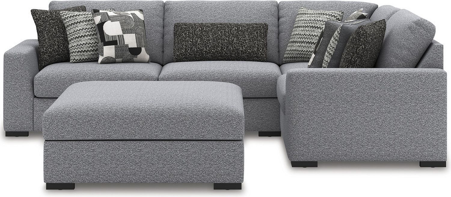 Bealton 4-Piece Sectional In Salt and Pepper 61305S5