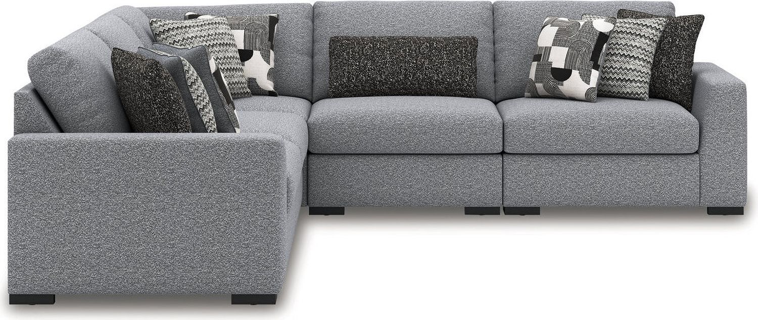 Bealton 5-Piece Sectional In Salt and Pepper 61305S6