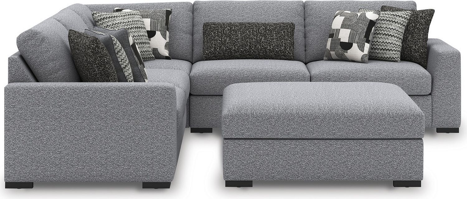 Bealton 5-Piece Sectional In Salt and Pepper 61305S6