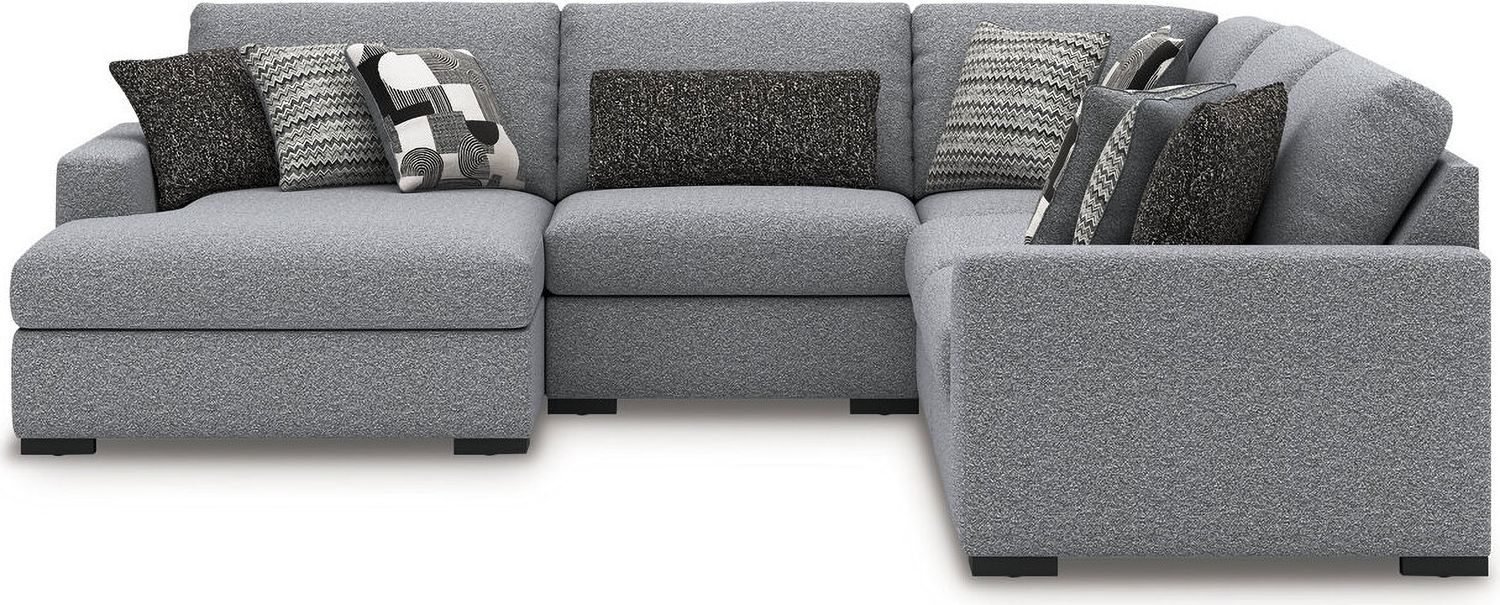Bealton 5-Piece Sectional with LAF Chaise In Salt and Pepper 61305S8