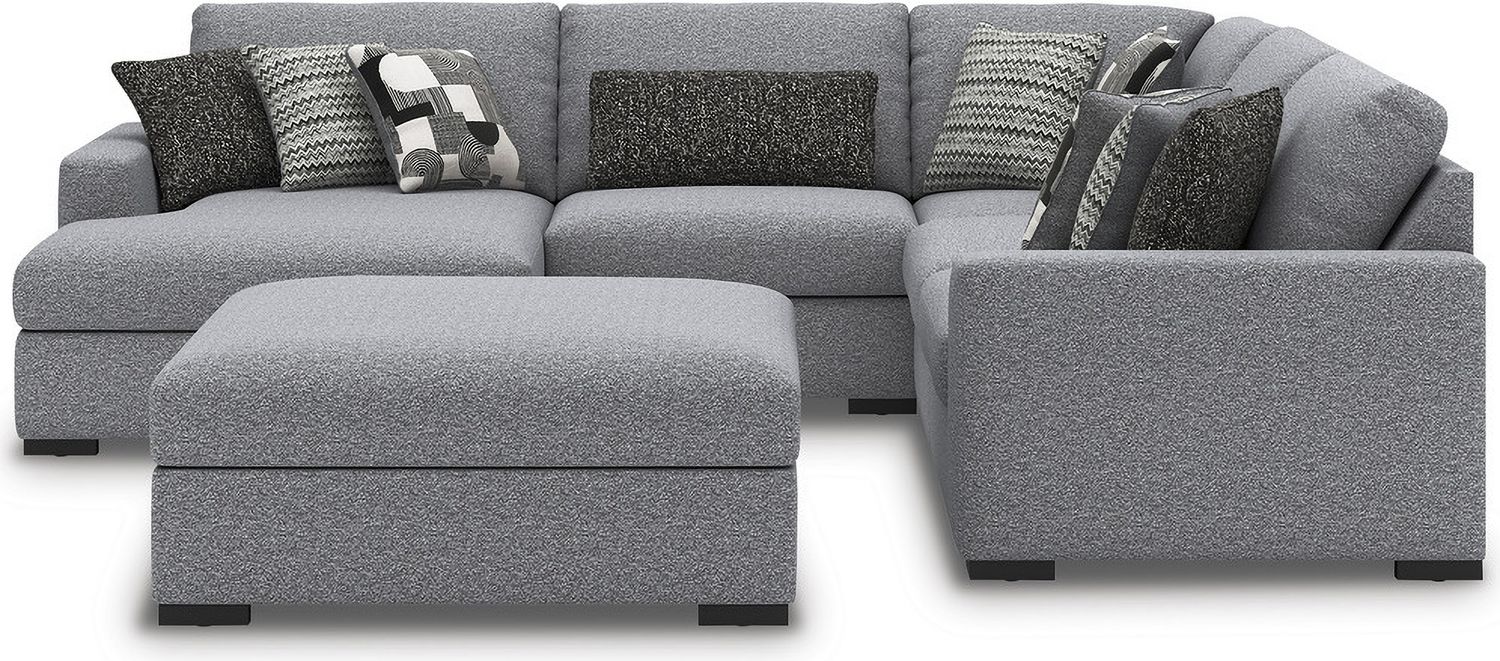 Bealton 5-Piece Sectional with LAF Chaise In Salt and Pepper 61305S8