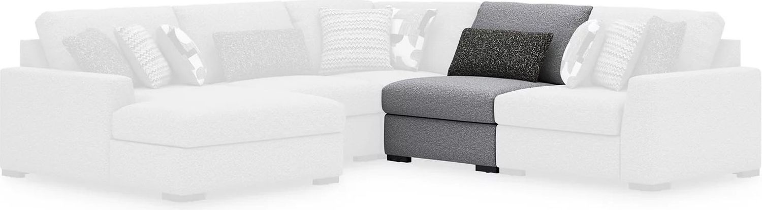 Bealton 5-Piece Sectional with LAF Chaise In Salt and Pepper 61305S8