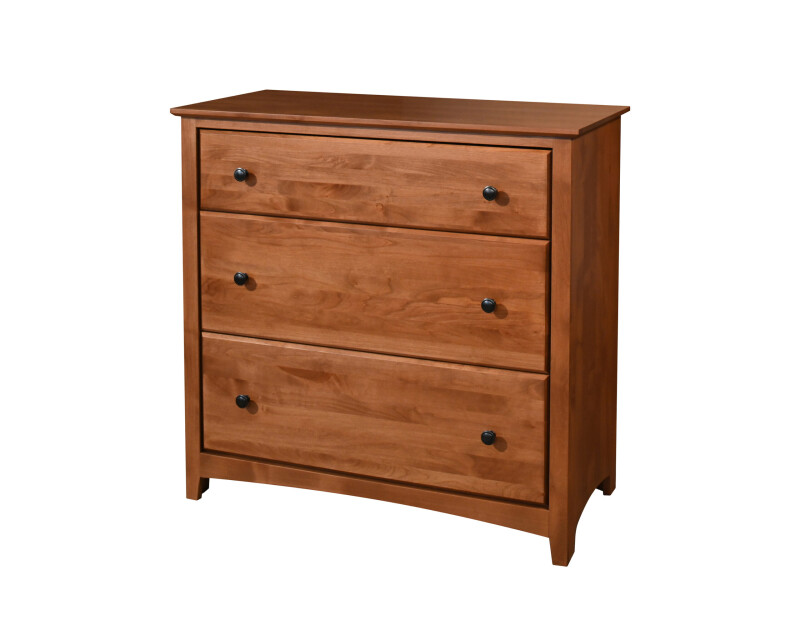 Shaker 3 Drawer Wide Chest 61331