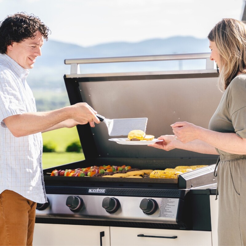36" Drop-in Griddle with Hood 6138