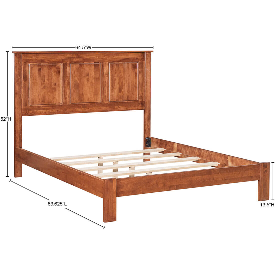 Shaker Essential Panel Queen Bed - 61382 61382