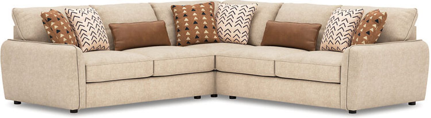 Seyler 3-Piece Sectional In Sand 61405S1