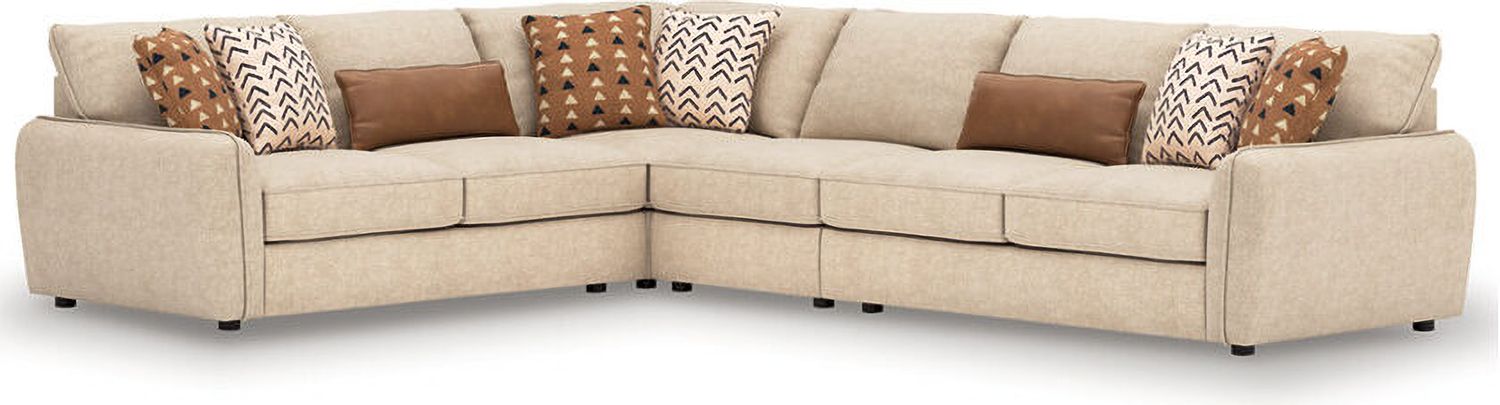 Seyler 4-Piece Sectional In Sand 61405S2