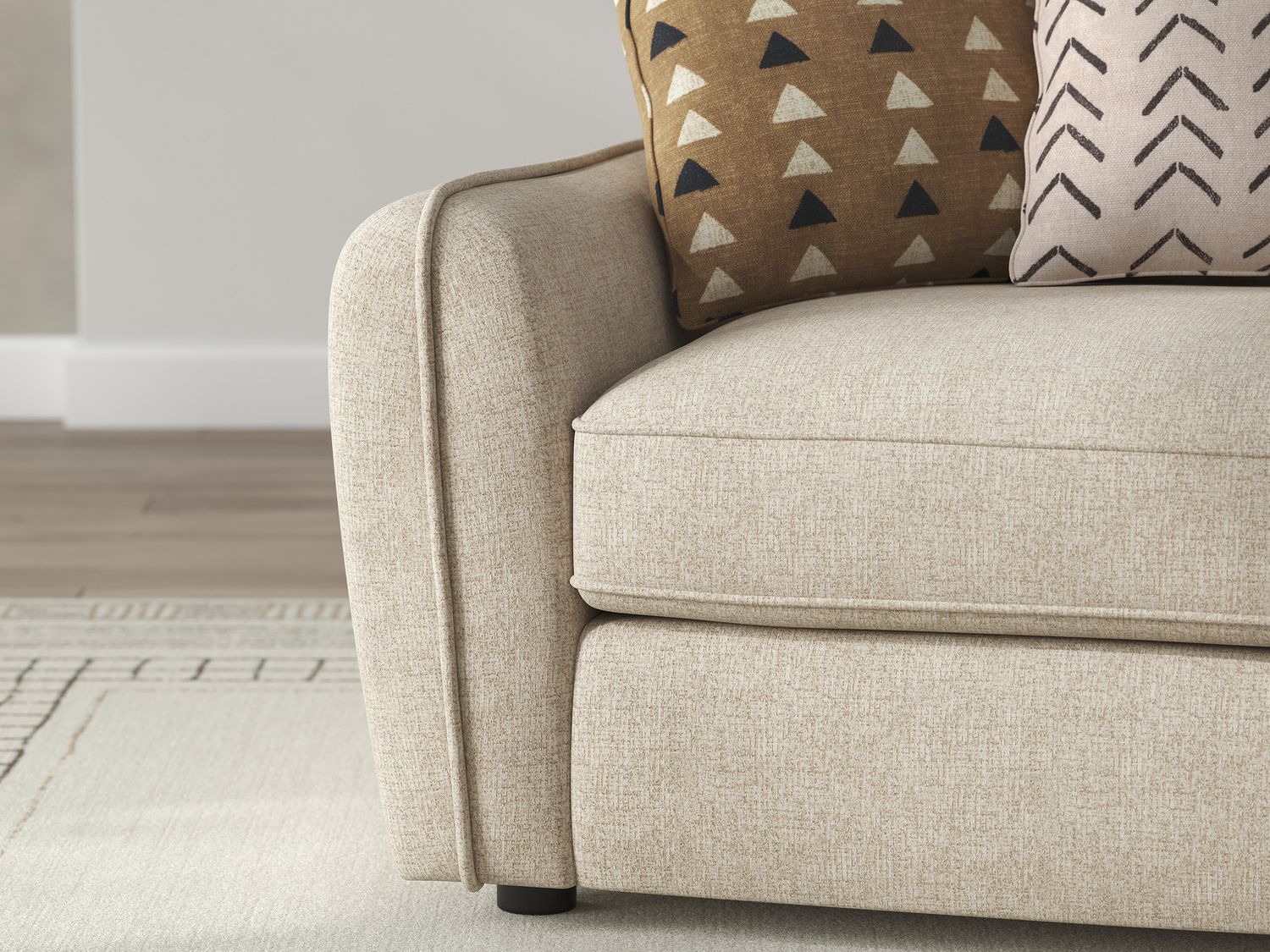 Seyler 4-Piece Sectional In Sand 61405S2