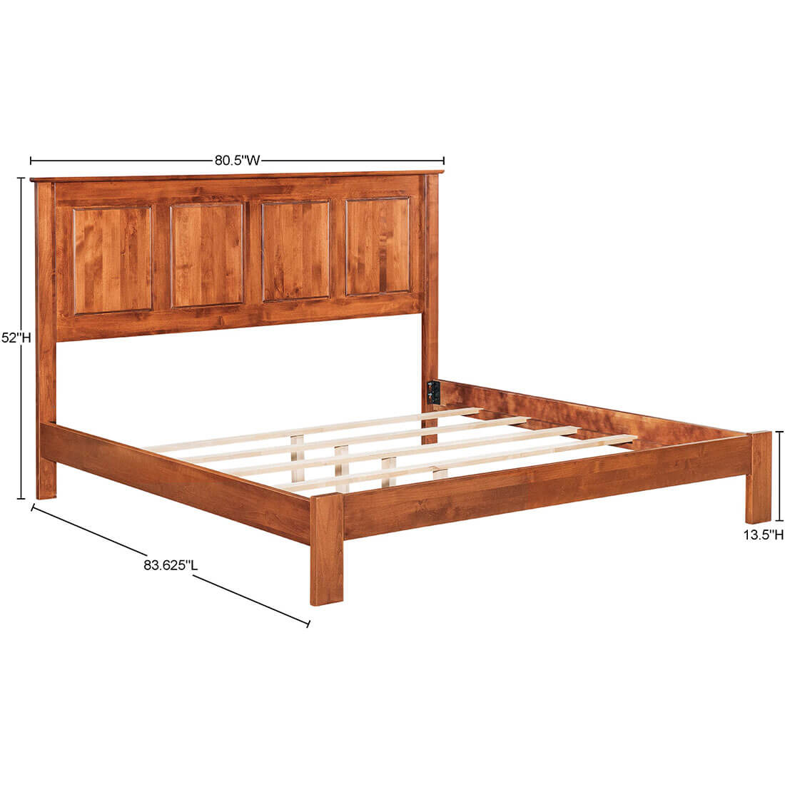 Shaker Essential Panel King Bed - 61482 61482