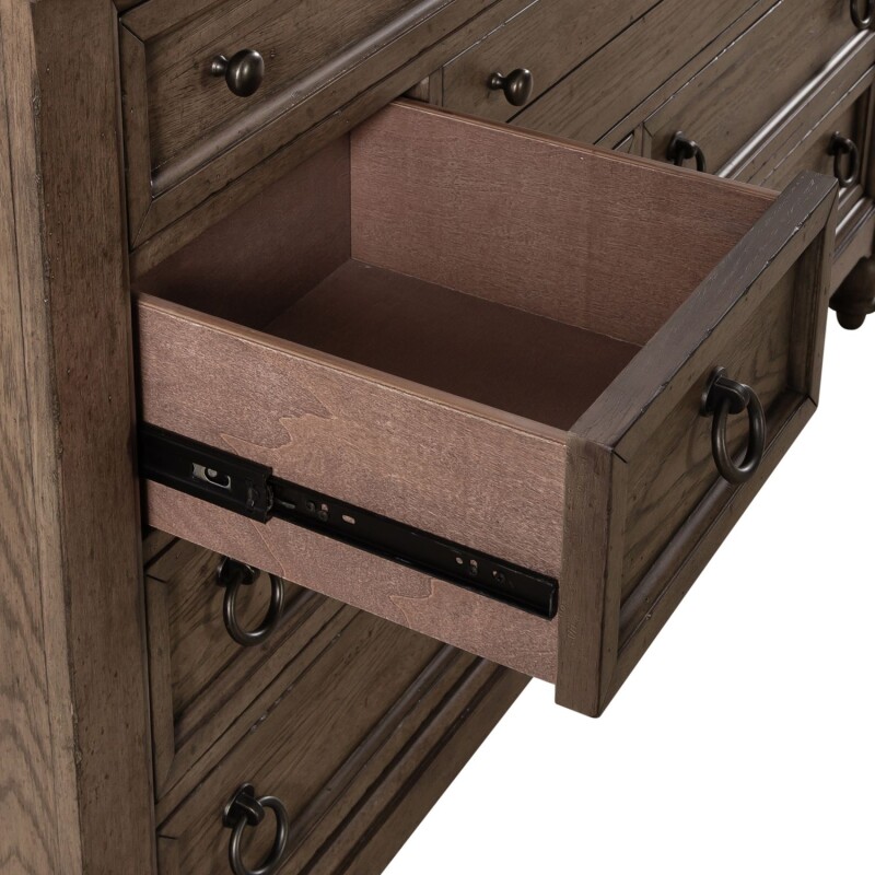 Americana Farmhouse 9 Drawer Dresser 615BR31