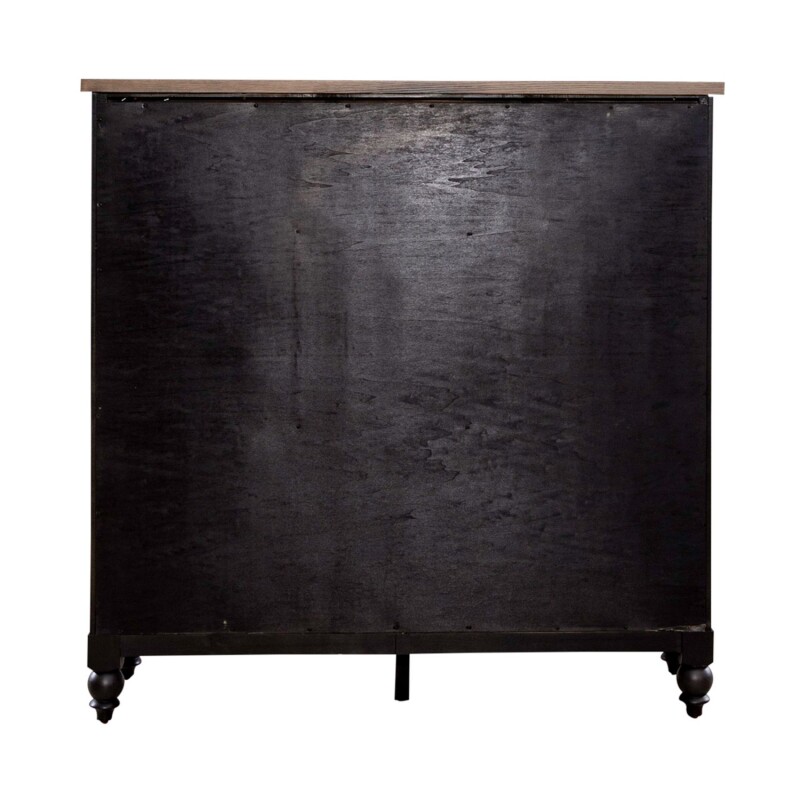 Americana Farmhouse 12 Drawer Chesser - Black 615BR32B