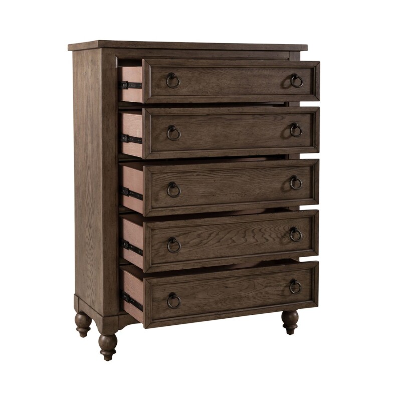 Americana Farmhouse 5 Drawer Chest 615BR41