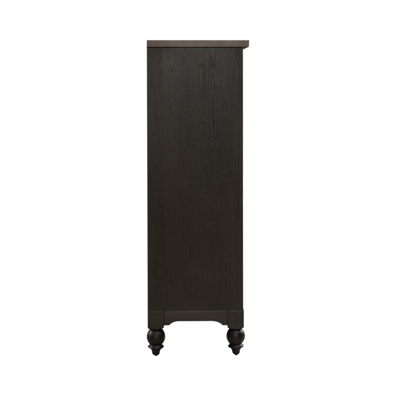 Americana Farmhouse 5 Drawer Chest - Black 615BR41B