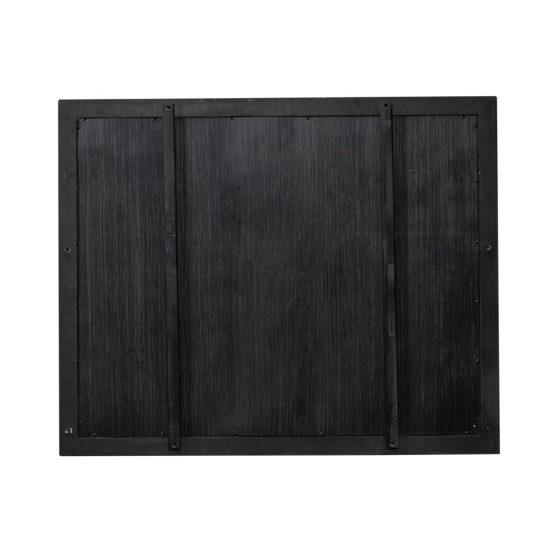 Americana Farmhouse Landscape Mirror - Black 615BR51B