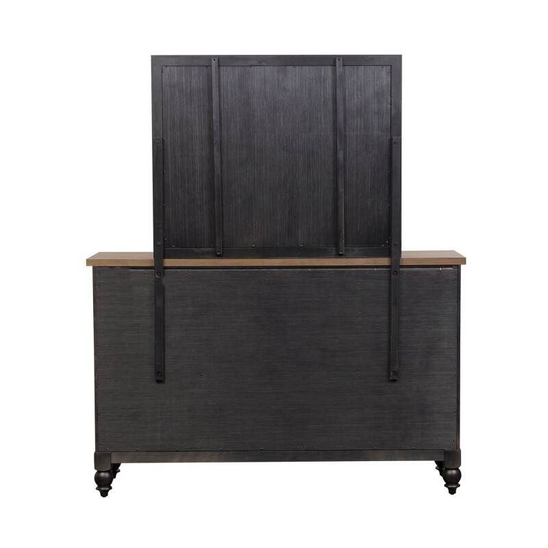 Americana Farmhouse Opt Dresser & Mirror 615BRODM