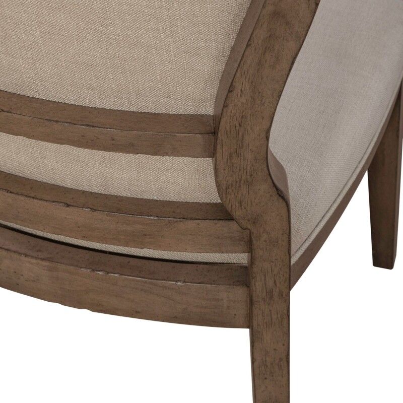 Americana Farmhouse Uph Tufted Back Side Chair 615C0501S