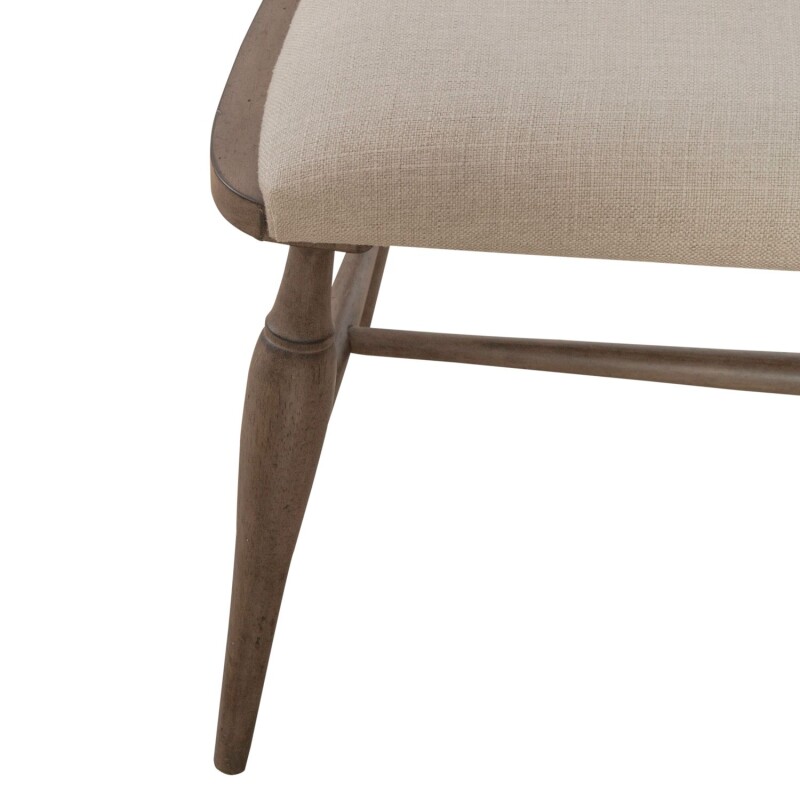 Americana Farmhouse Uph Seat Windsor Bench (RTA) 615C1001B