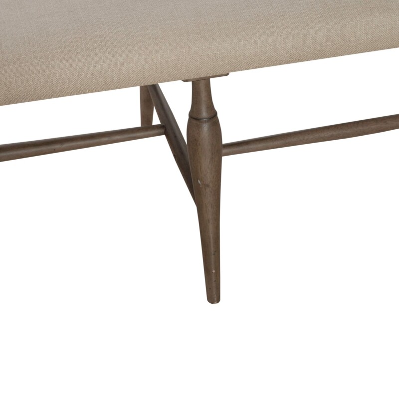 Americana Farmhouse Uph Seat Windsor Bench (RTA) 615C1001B