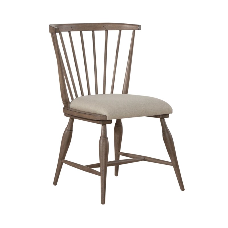 Americana Farmhouse Uph Seat Windsor Chair (RTA) 615C1001S