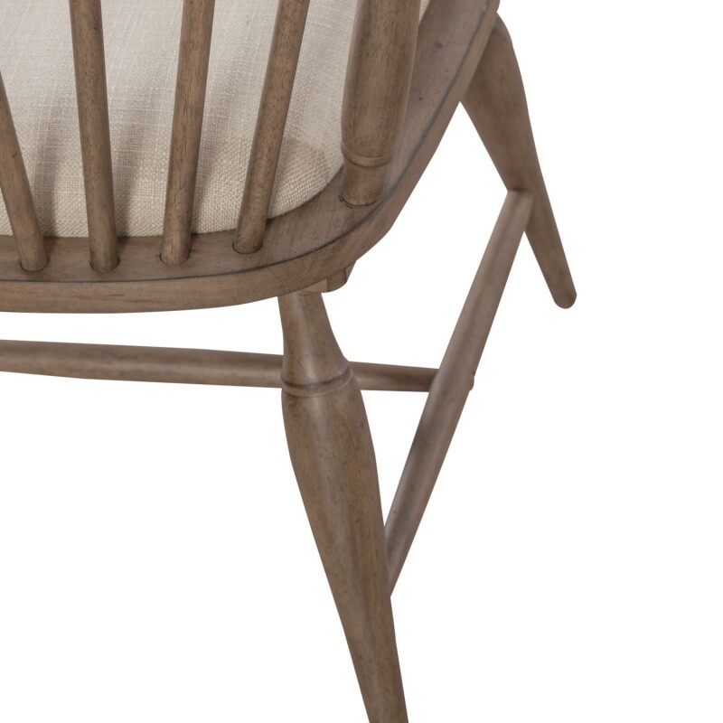 Americana Farmhouse Uph Seat Windsor Chair (RTA) 615C1001S