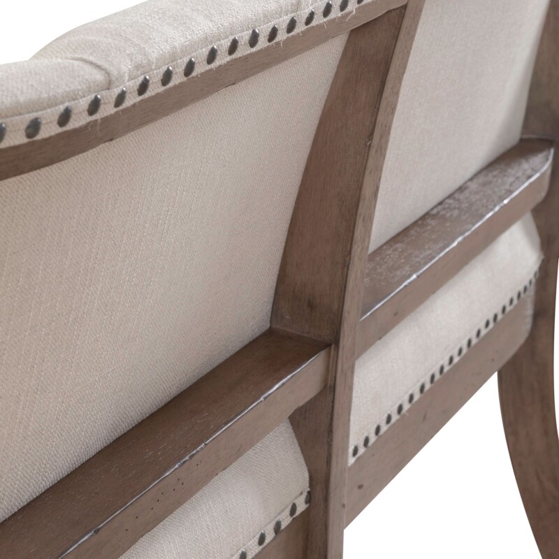 Americana Farmhouse Uph Shelter Dining Bench 615C6501B