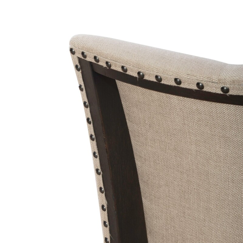 Americana Farmhouse Uph Shelter Side Chair- Black (RTA) 615C6501SB
