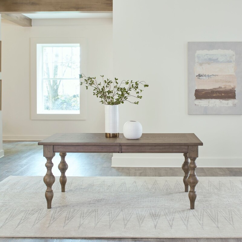 Americana Farmhouse 6 Piece Rectangular Table Set 615CD6RTS