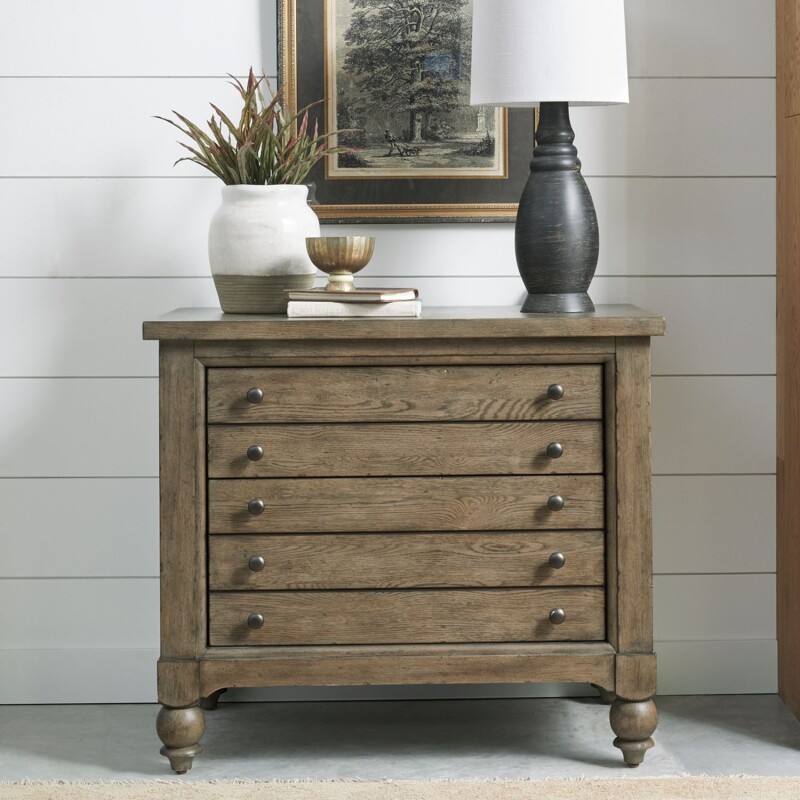 Americana Farmhouse Lateral File Cabinet 615HO146