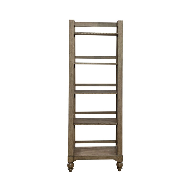 Americana Farmhouse Leaning Pier Bookcase 615HO201