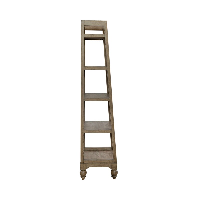 Americana Farmhouse Leaning Pier Bookcase 615HO201