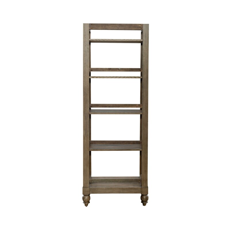 Americana Farmhouse Leaning Pier Bookcase 615HO201
