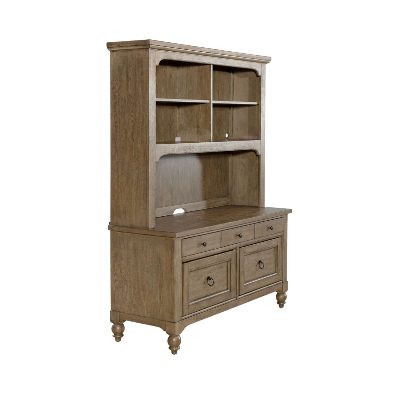 Americana Farmhouse Credenza & Hutch 615HOCHS