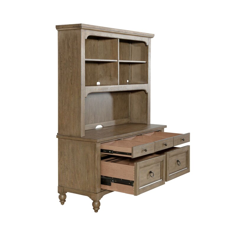 Americana Farmhouse Credenza & Hutch 615HOCHS
