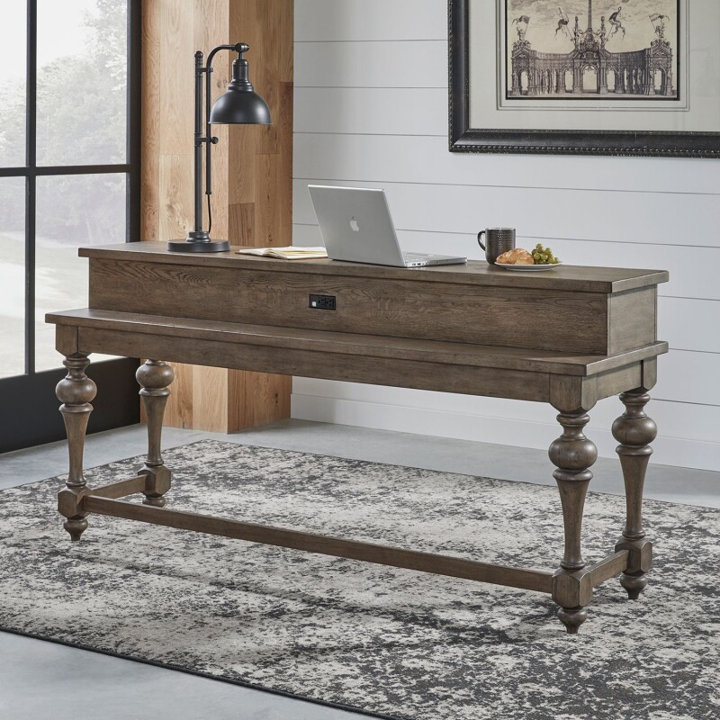 Americana Farmhouse Console Bar Table 615OT7637