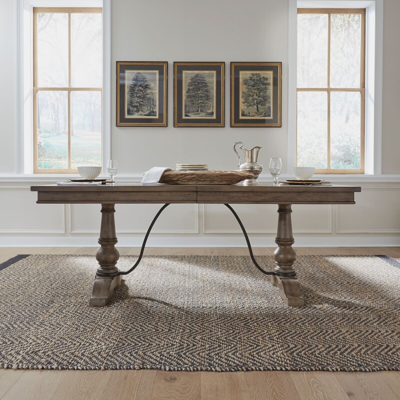 Americana Farmhouse Trestle Table Base 615P4202