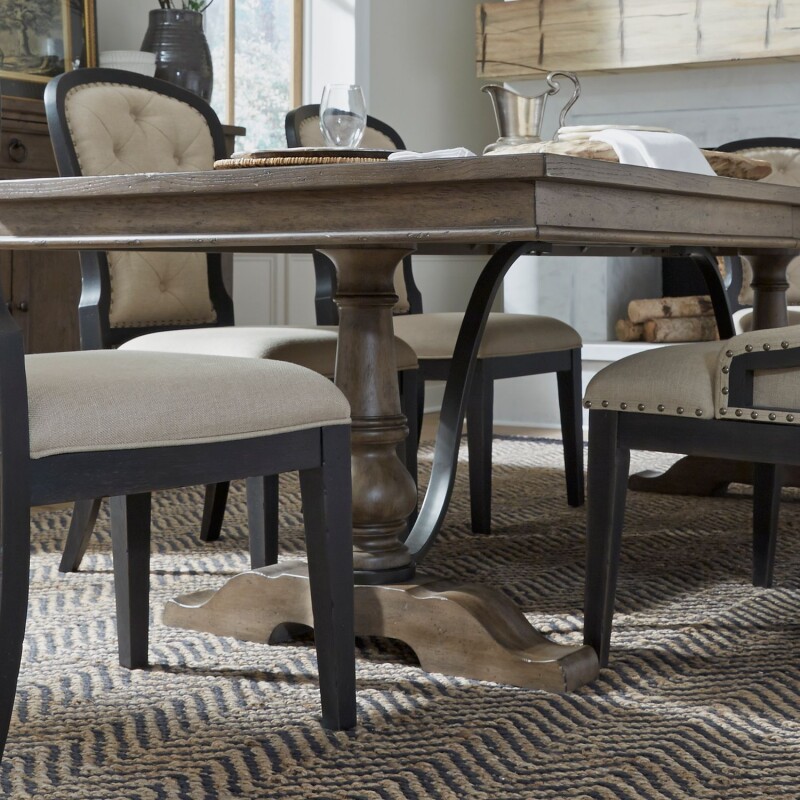 Americana Farmhouse Trestle Table Base 615P4202