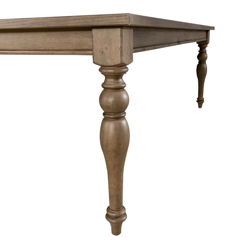 Americana Farmhouse Rectangular Leg Table 615T4290