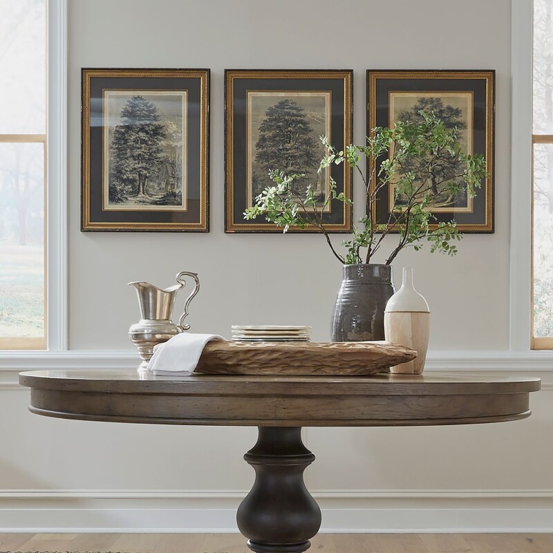 Americana Farmhouse Single Pedestal Table Top 615T6060