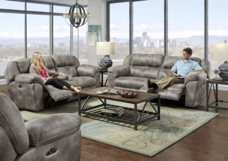 Ferrington 189 Power Headrest Power Lay Flat Reclining Sofa 61891