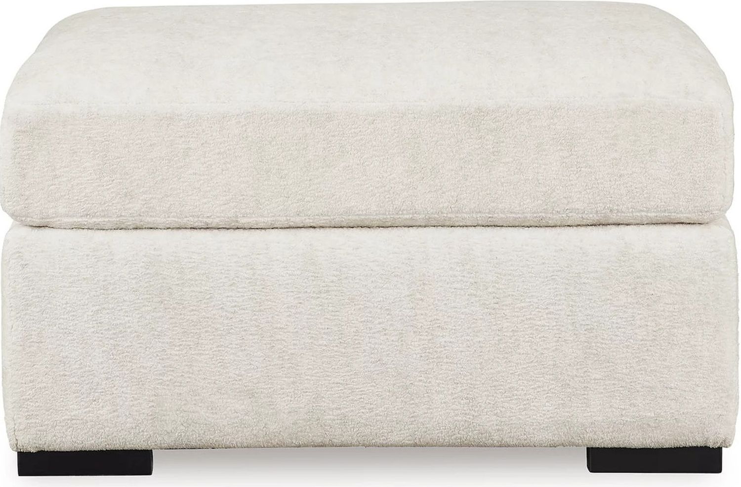 Chessington Oversized Accent Ottoman In Ivory 6190408
