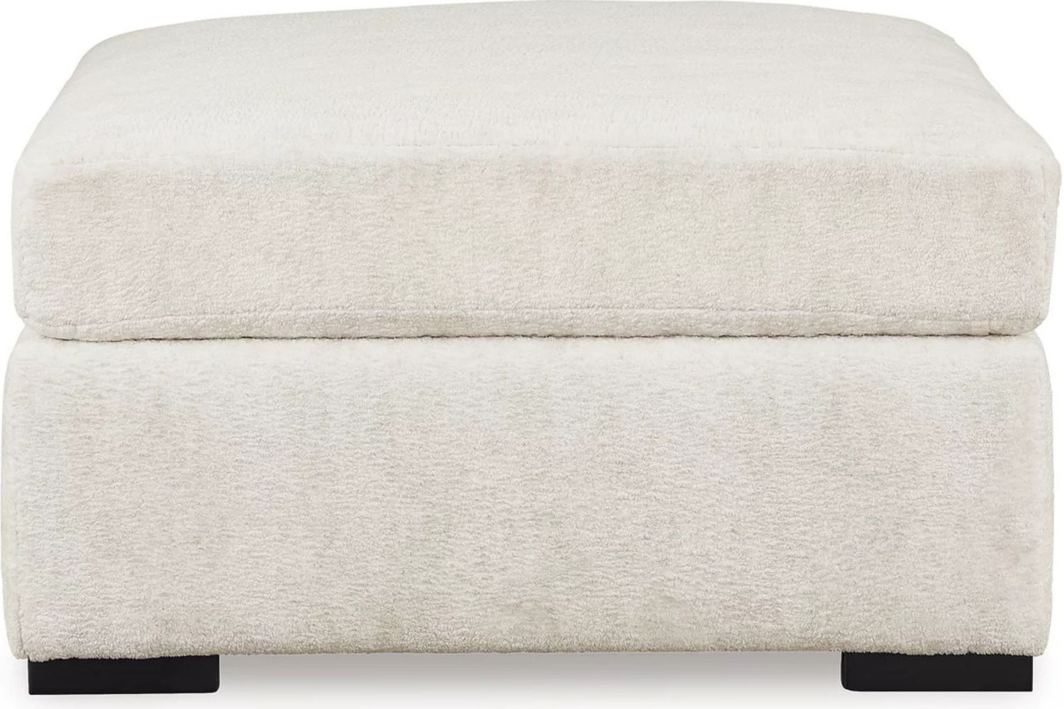 Chessington Oversized Accent Ottoman In Ivory 6190408