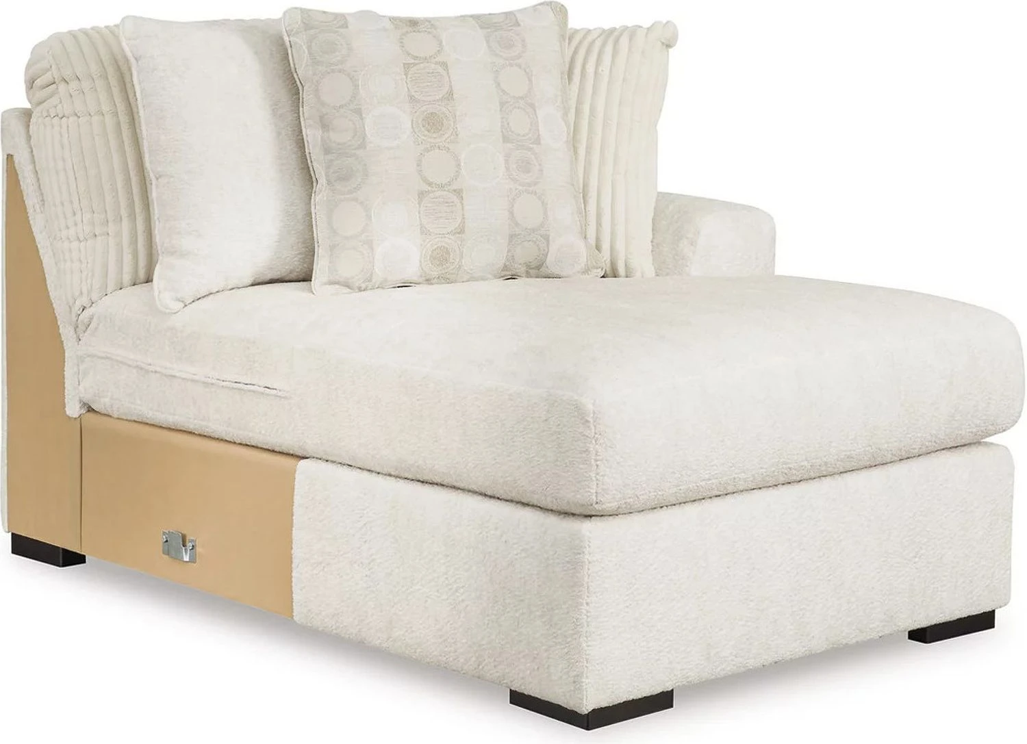 Chessington 4-Piece Sectional with Chaise In Ivory 61904S4