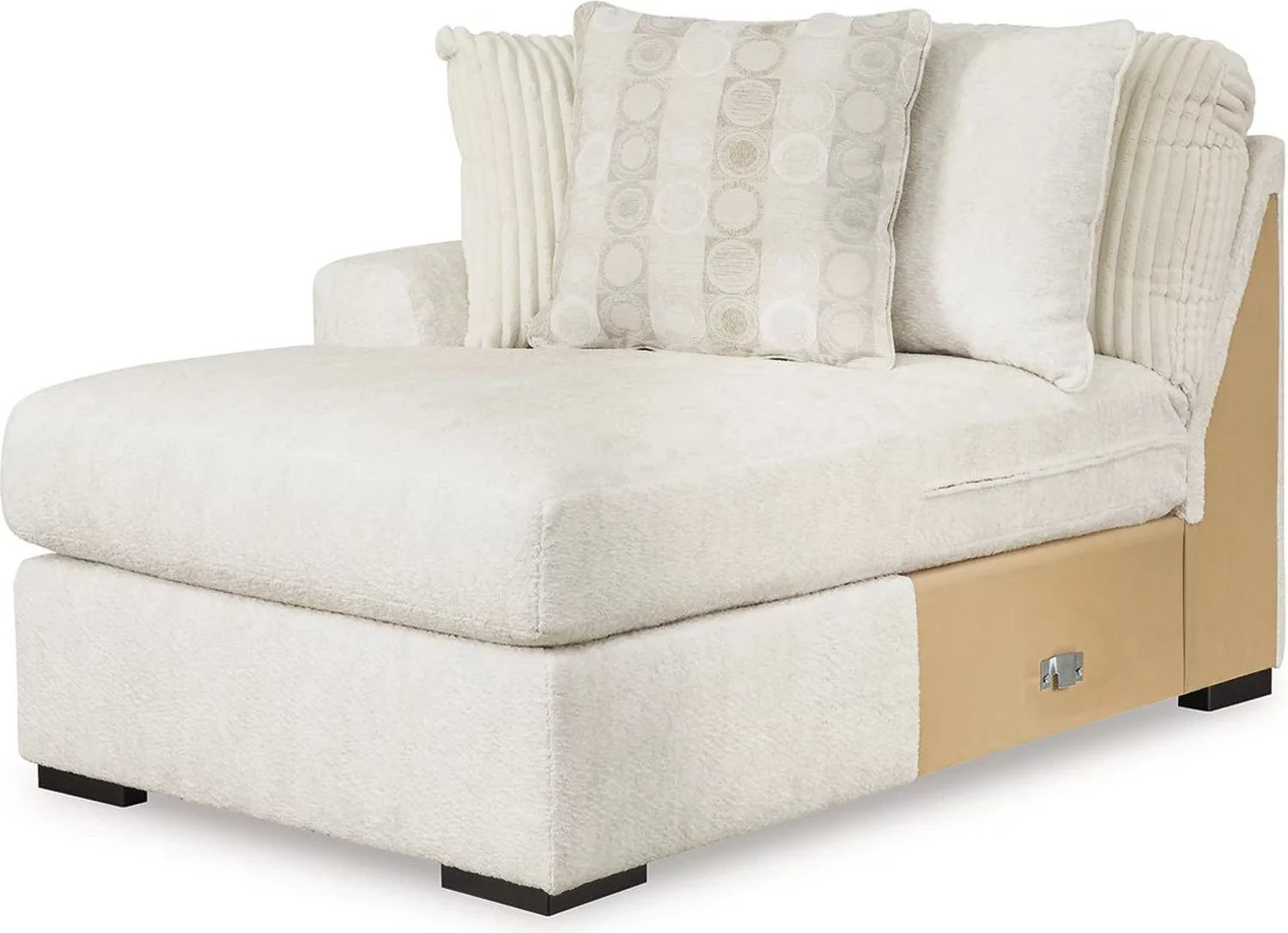 Chessington 4-Piece Sectional with Chaise In Ivory 61904S4