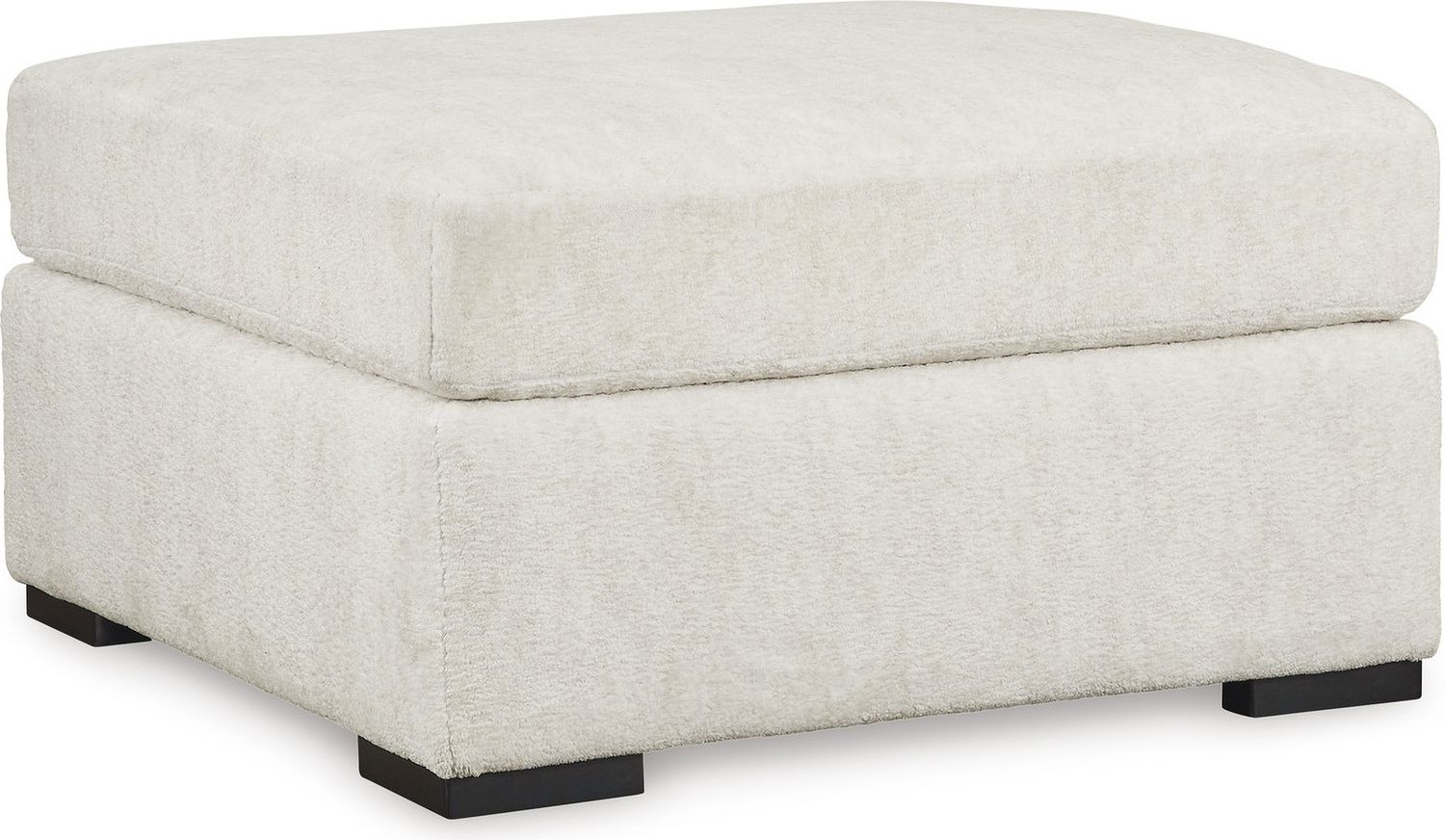 Chessington 4-Piece Sectional and Oversized Accent Ottoman In Ivory 61904U1