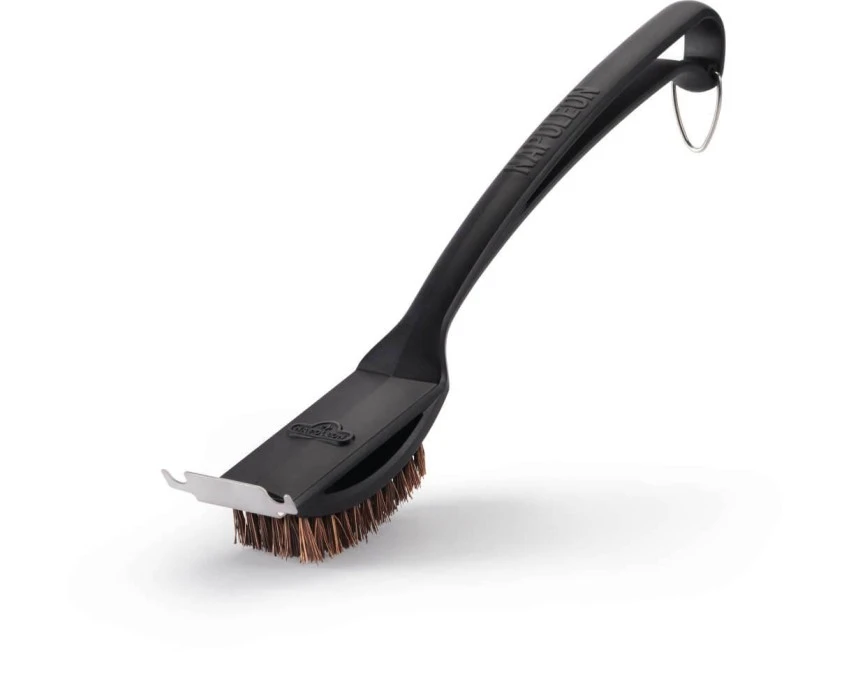 Natural Fiber Grill Brush with Grid Scraper 62053