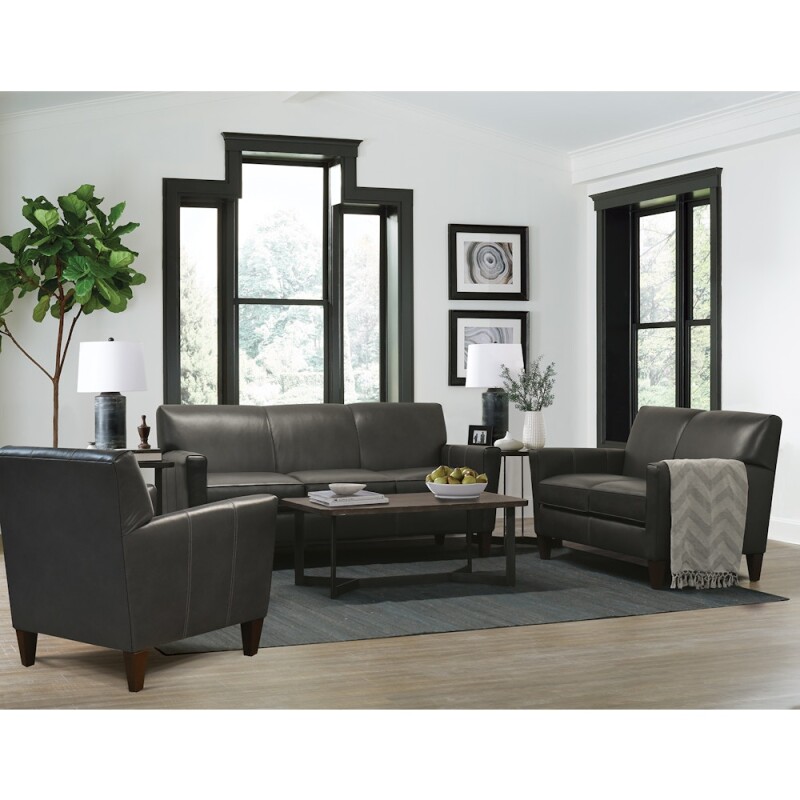 Collegedale Leather Loveseat 6206LR