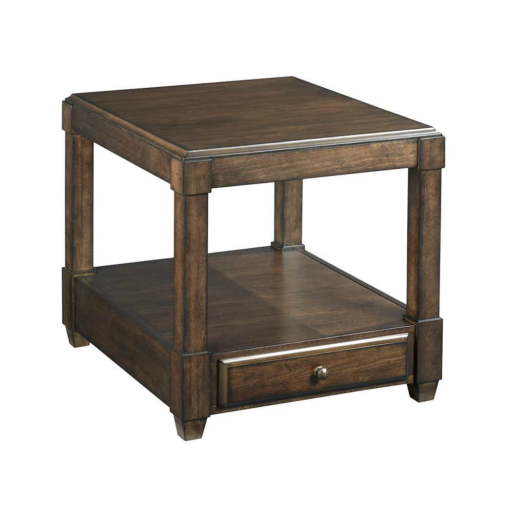 Halsey Rectangular Drawer End Table 620915